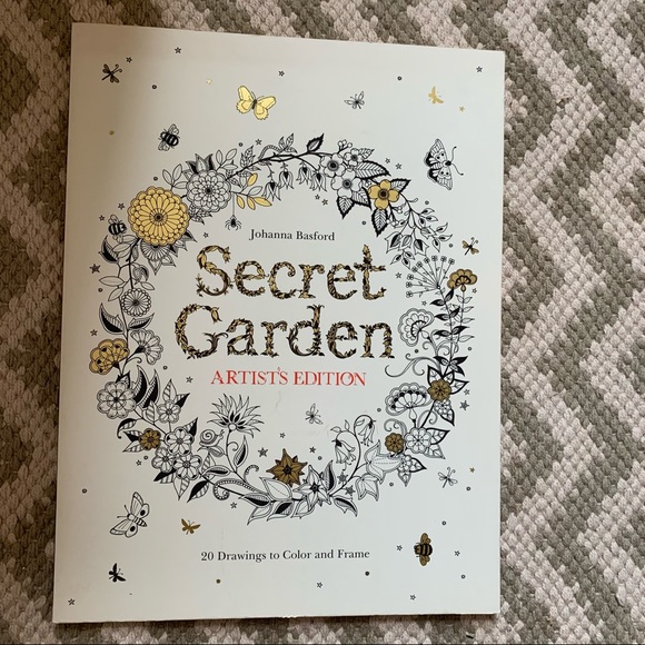 Secret Garden Art Colouring Book